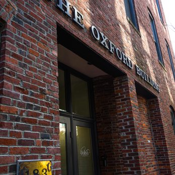 Polish - The outside of entrance of the Oxford Building at 183 Middle Street in Portland, Maine.   Photo by CoastELLE LLC - Nail Salons Near Me - Portland, Maine