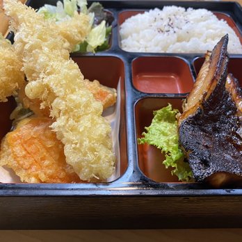 Restaurant Kunio - Butter fish and shrimp tempura set - Japanese Near Me - Waipahu, Hawaii Restaurant Kunio - Butter fish and shrimp tempura set - Japanese Near Me - Waipahu, Hawaii