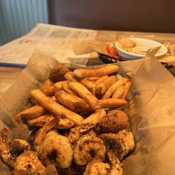 Market by the Bay - Blackened shrimp basket
