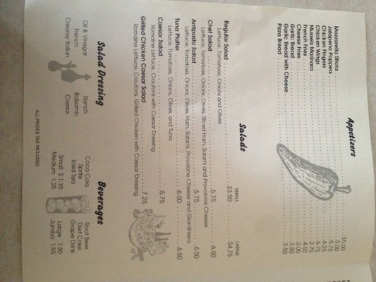 Menu photo 2 M & S Pizza Dover, NJ