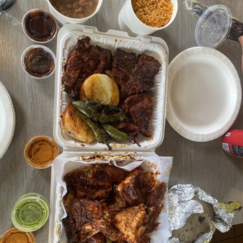 Jose's Pollos Estilo Acapulco - 1/2 Chicken 1/2 Ribs Medio Pollo y Media Costilla - Mexican Near Me - San Diego, California