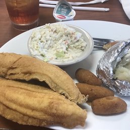 Great food/ good portion floundered Great food/ good portion floundered