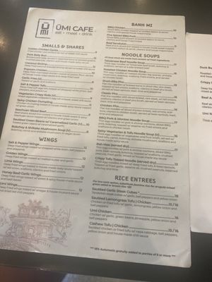 Menu photo 3 Umi Cafe Issaquah, WA Menu photo 3 Umi Cafe Issaquah, WA