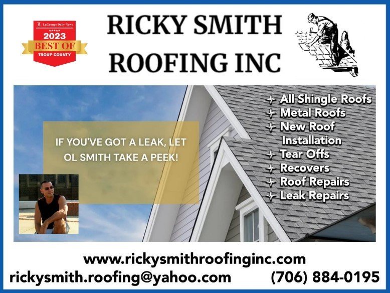 Slide of Ricky Smith Roofing