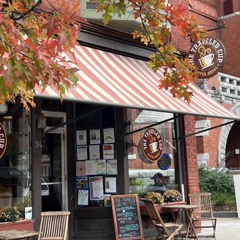 The Traveled Cup - Front of the shop - Coffee & Tea Near Me - Saint Albans, Vermont The Traveled Cup - Front of the shop - Coffee & Tea Near Me - Saint Albans, Vermont