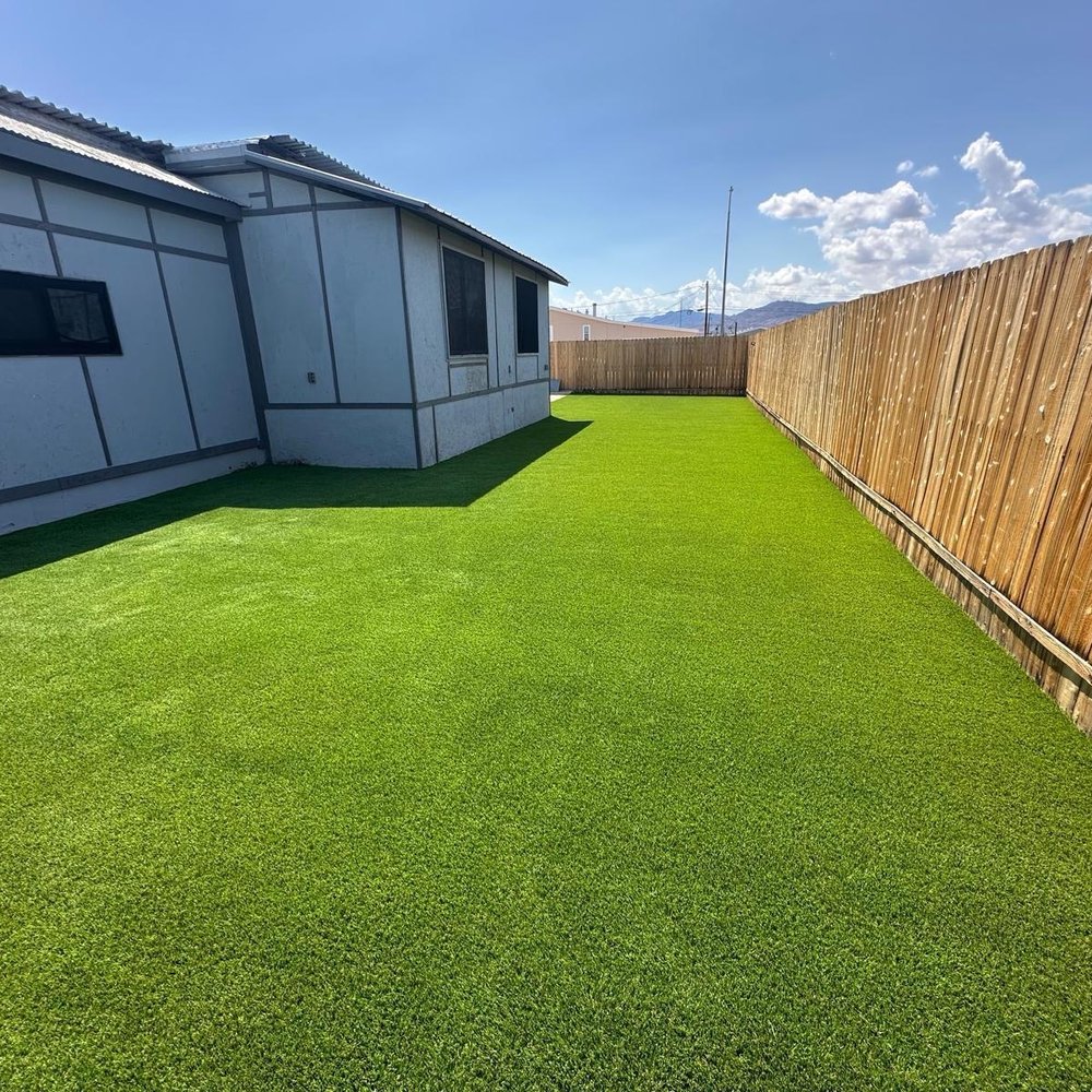 Big Bully Turf - Side yard - Landscaping Near Me - Henderson, Nevada