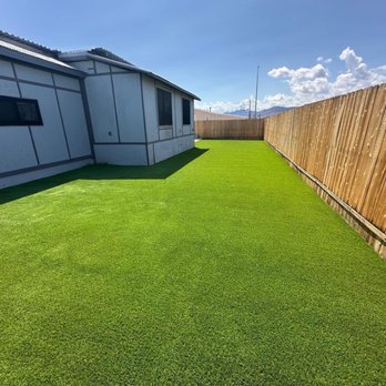 Big Bully Turf - Side yard - Landscaping Near Me - Henderson, Nevada