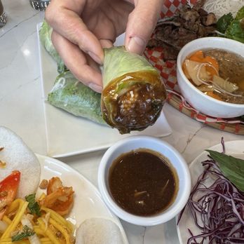 Pho Lan - Fresh grilled pork spring rolls - Vietnamese Near Me - Vaughan, Ontario