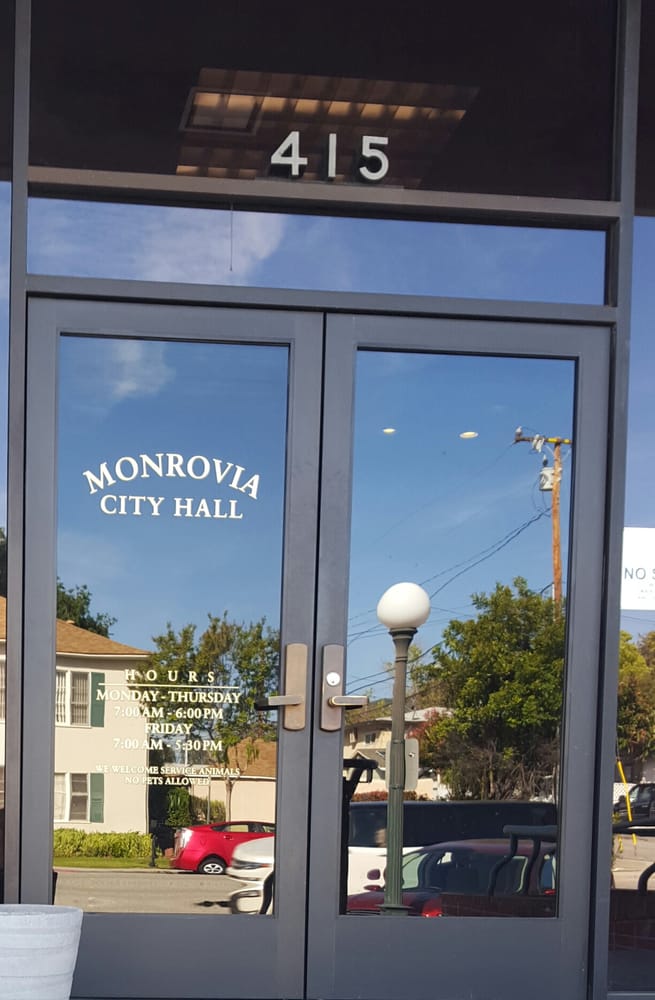 MONROVIA CITY HALL Updated June 2024 415 S Ivy Ave, Monrovia