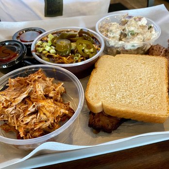 Bad to the Bone BBQ - 2 Meats / 2 Sides- Pulled Pork, Brisket, Potato Salad, & Chili - Barbeque Near Me - Henderson, Nevada