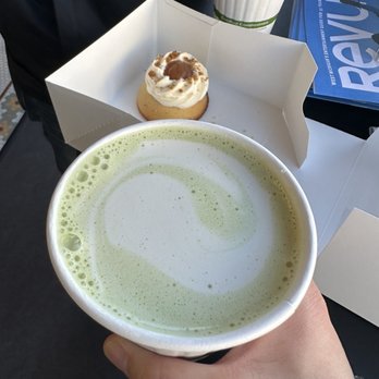 Chartreuse Sisters - Buckwheat matcha latte - Patisserie/Cake Shop Near Me - Grand Rapids, Michigan