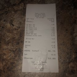 Pasta J Italian - Copy of receipt