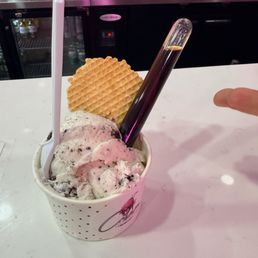 Oreo scoop and kahula shot Oreo scoop and kahula shot