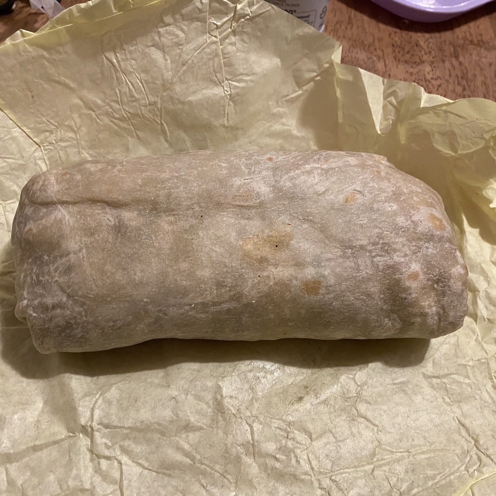 The oversized Oregon burrito