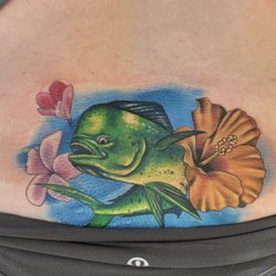 Treasure Coast Tattoo - Anthony did this cover up for me and I am IN LOVE!