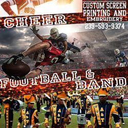 Screen Printing And Design - Team shirts are fun to do for schools, teams and leagues