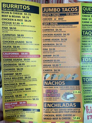 Menu photo 8 California Mexican Food Bellevue, WA Menu photo 8 California Mexican Food Bellevue, WA