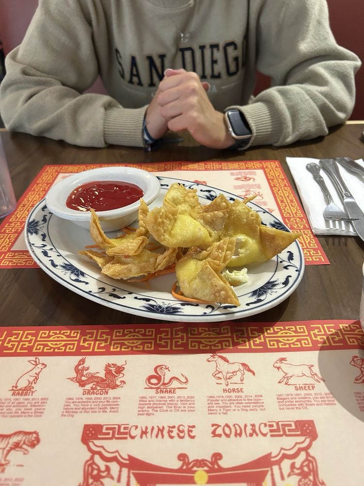 Food from Chang Sing Restaurant