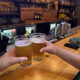 Ice cold beers on tap! Ice cold beers on tap!