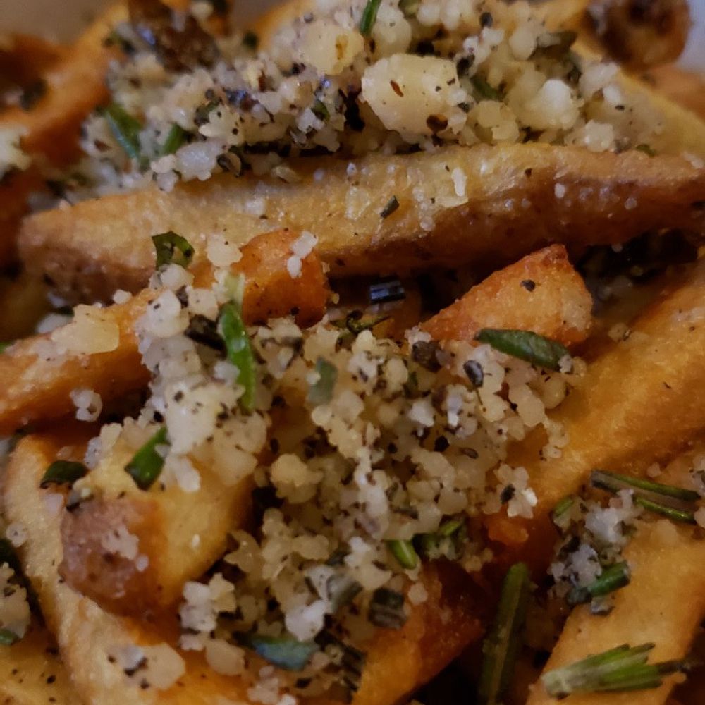 Nero - Truffle fries! I also had their pizza fries should be called Italian heaven... life is short, get both! - Lounges Near Me - Washington, DC, District of Columbia Nero - Truffle fries! I also had their pizza fries should be called Italian heaven... life is short, get both! - Lounges Near Me - Washington, DC, District of Columbia