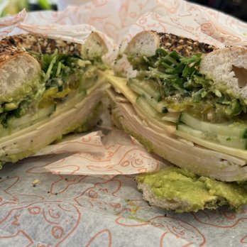 Pearl’s Bagels - Green Monster, no mayo but with pickled jalapeños - Bagels Near Me - Washington, DC, District of Columbia Pearl’s Bagels - Green Monster, no mayo but with pickled jalapeños - Bagels Near Me - Washington, DC, District of Columbia