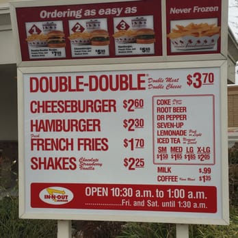 In-N-Out Burger - Menu - Burgers Near Me - Hurst, Texas In-N-Out Burger - Menu - Burgers Near Me - Hurst, Texas