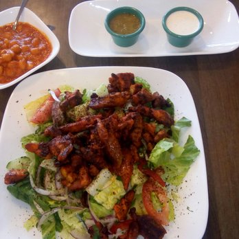 Ashburn Kabob - Chicken shwarma over salad, with a side of chickpeas. - Middle Eastern Near Me - Ashburn, Virginia Ashburn Kabob - Chicken shwarma over salad, with a side of chickpeas. - Middle Eastern Near Me - Ashburn, Virginia