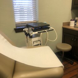 Regen Room - Ultrasound machine used to help locate the area Dr. Waugh injects.