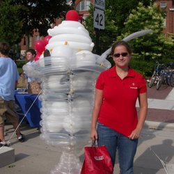 Two Rivers City Government - Ice Cream Sundae Thursday in front of city hall