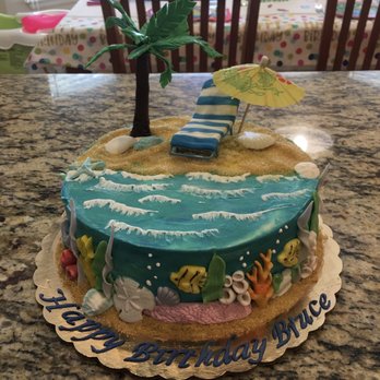 Elegant Bakery - a beach themed cake - Bakeries Near Me - Lakewood, Colorado