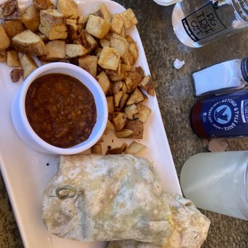 Fig Tree Cafe - Burrito, kind of bland - Breakfast & Brunch Near Me - San Diego, California