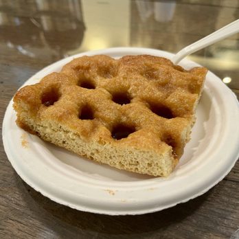 Lot 63 - Moravian Sugar Cake square - yum! - Coffee & Tea Near Me - Winston-Salem, North Carolina Lot 63 - Moravian Sugar Cake square - yum! - Coffee & Tea Near Me - Winston-Salem, North Carolina