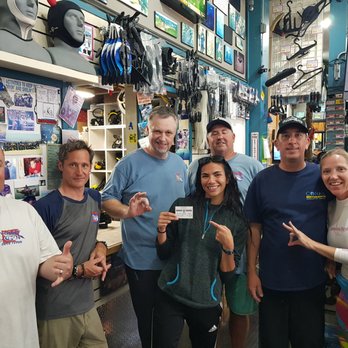 Pacific Wilderness - PW staff with me after I received my certification. - Sporting Goods Near Me - San Pedro, California