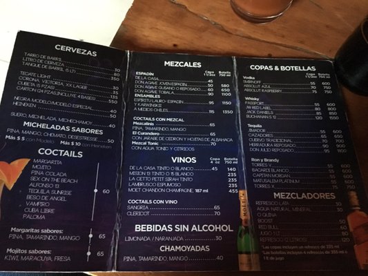 Menu photo 2 Desestresse Oaxaca, OAX Menu photo 2 Desestresse Oaxaca, OAX