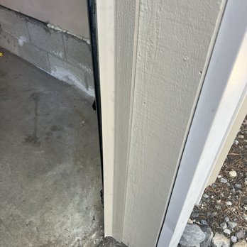 Precision Garage Door - Garage door trim to prevent rodent entry that matches the house color perfectly! - Garage Door Services Near Me - Reno, Nevada Precision Garage Door - Garage door trim to prevent rodent entry that matches the house color perfectly! - Garage Door Services Near Me - Reno, Nevada