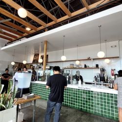 Firebrand Artisan Breads - Inside order counter and water drink station