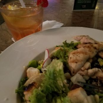 Dillingers 1903 Steak & Brew - Broken Heart bevvie and Raspberry Salad. - Bars Near Me - Makati, NCR