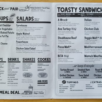 Potbelly - Take Home Menu - Sandwiches Near Me - Wilmington, North Carolina