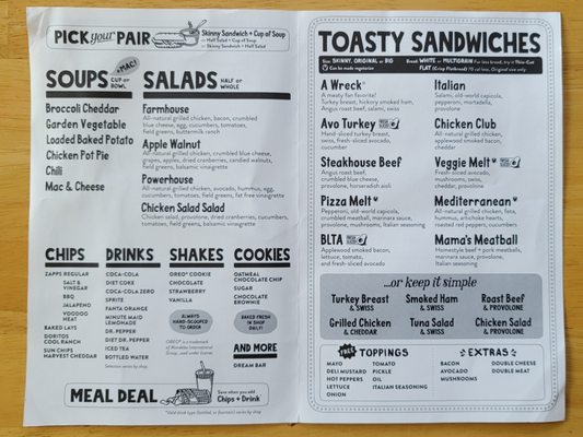 Menu photo 3 Potbelly Wilmington, NC