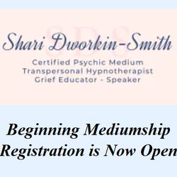Registration for Beginning Mediumship is open: https://www.eventbrite.com/e/beginning-mediumship-registration-is-open-registration-199128810