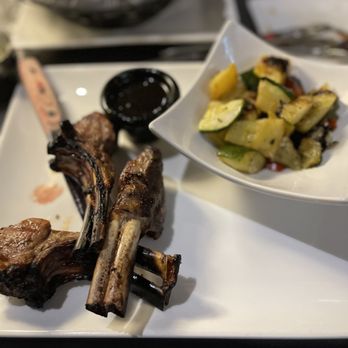 Webb Custom Kitchen - Charbroiled Lollipop Rack Chops of Lamb - New American Near Me - Gastonia, North Carolina Webb Custom Kitchen - Charbroiled Lollipop Rack Chops of Lamb - New American Near Me - Gastonia, North Carolina