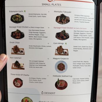 Mensho - Menu - Ramen Near Me - Kapolei, Hawaii
