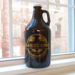 Banded Brewing - Growlers made in the mills! If you're going to a party, you want to bring at least one of these.