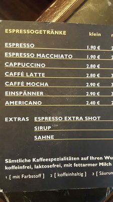 Menu photo 3 Einstein Kaffee Berlin, BE