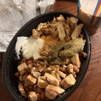 El Pollo Loco - Double Chicken Bowl - Mexican Near Me - Hesperia, California
