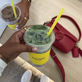 La La Land - Strawberry matcha - Coffee & Tea Near Me - Addison, Texas La La Land - Strawberry matcha - Coffee & Tea Near Me - Addison, Texas