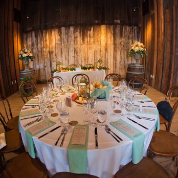 The Barns at Cooper Molera - Interior of the head table and a round. - Venues & Event Spaces Near Me - Monterey, California The Barns at Cooper Molera - Interior of the head table and a round. - Venues & Event Spaces Near Me - Monterey, California