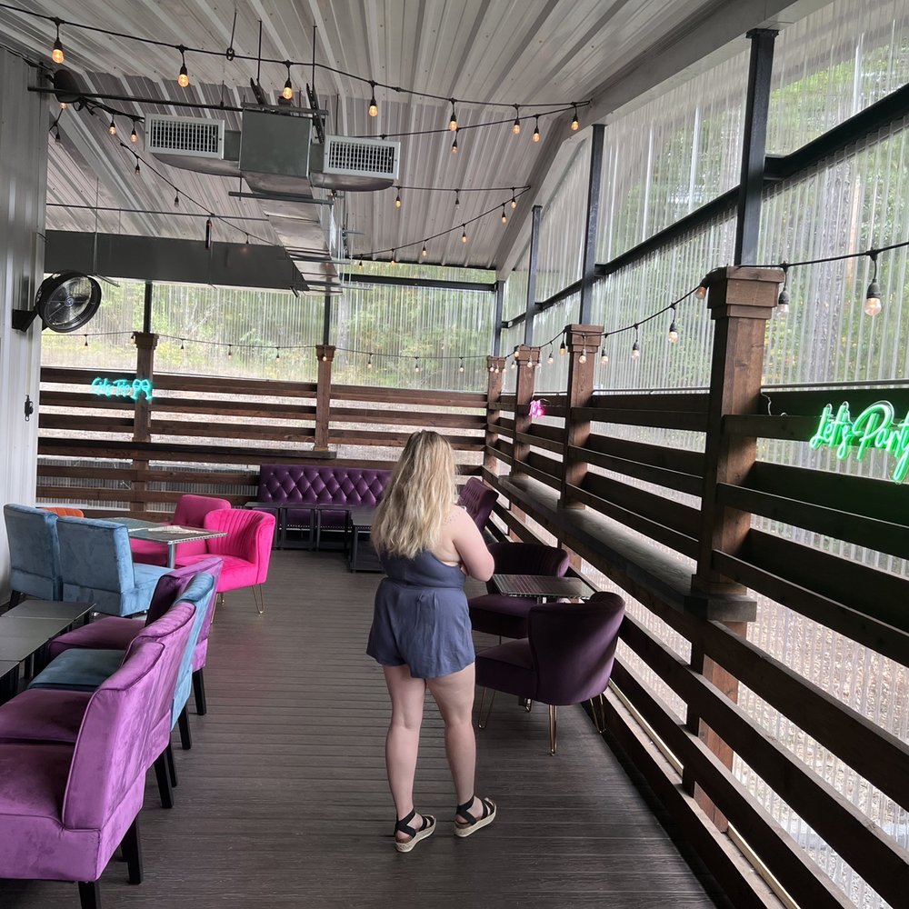 Girls Gone Wine - Outdoor VIP tasting area (G spot) - Wineries Near Me - Broken Bow, Oklahoma Girls Gone Wine - Outdoor VIP tasting area (G spot) - Wineries Near Me - Broken Bow, Oklahoma