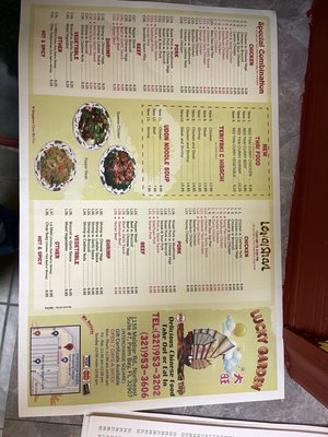Menu photo 2 Lucky Garden Restaurant Palm Bay, FL