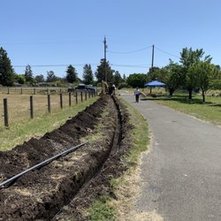 C & G Earthworks - New trench for our water main